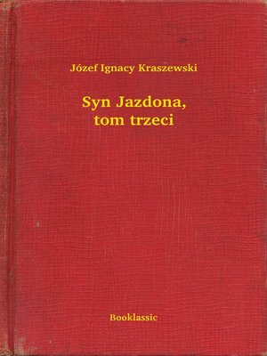 cover image of Syn Jazdona, tom trzeci